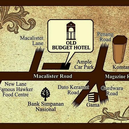Old Budget Hotel George Town Zewnętrze zdjęcie